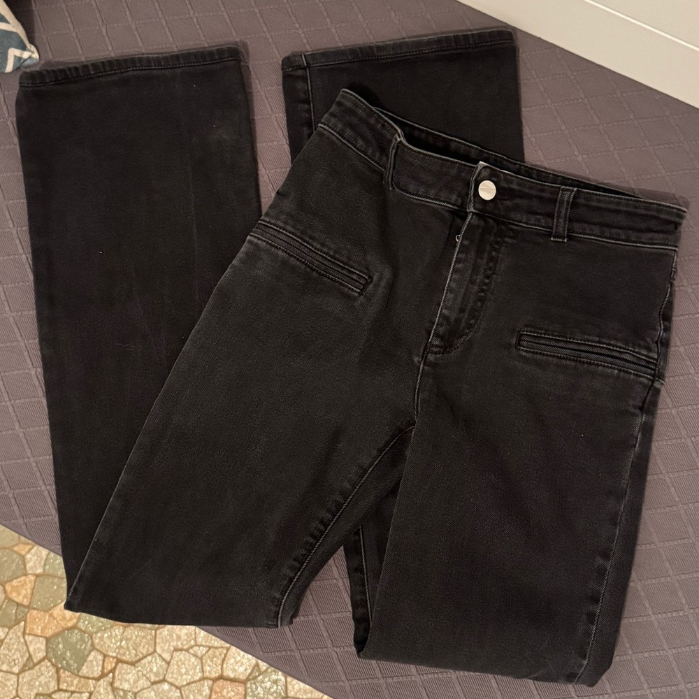 Altuzarra Charcoal Denim Trousers, Women’s E36